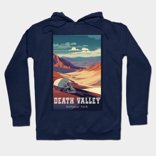 Death Valley National Park Vintage Travel  Poster Hoodie